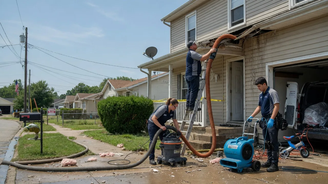 Water Damage Restoration in Pitsburg, OH near me